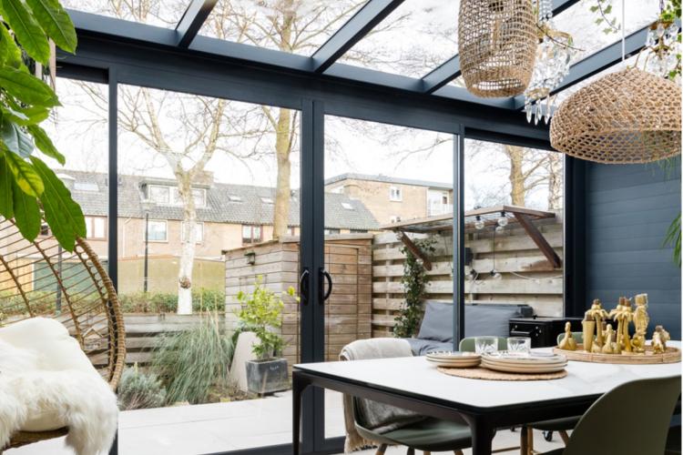 Geïsoleerde serre Aluminium 